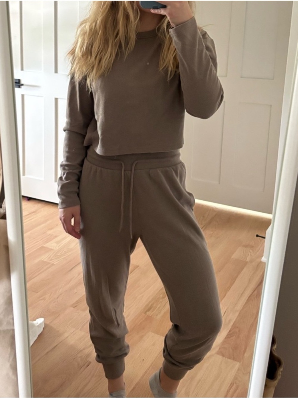 Aritzia sweat set